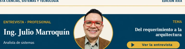 Cabecera de Entrevista · Julio Marroquín