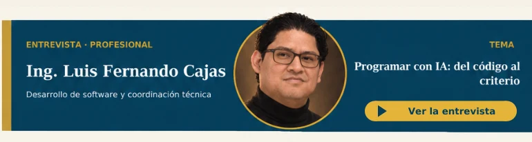 Cabecera de Entrevista · Luis Fernando Cajas