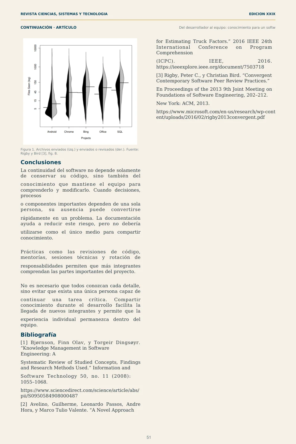 Página 51 de la Revista ECYS XXIX